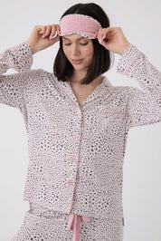 3-teiliges Pyjama-Set - 405-camel - Rosa