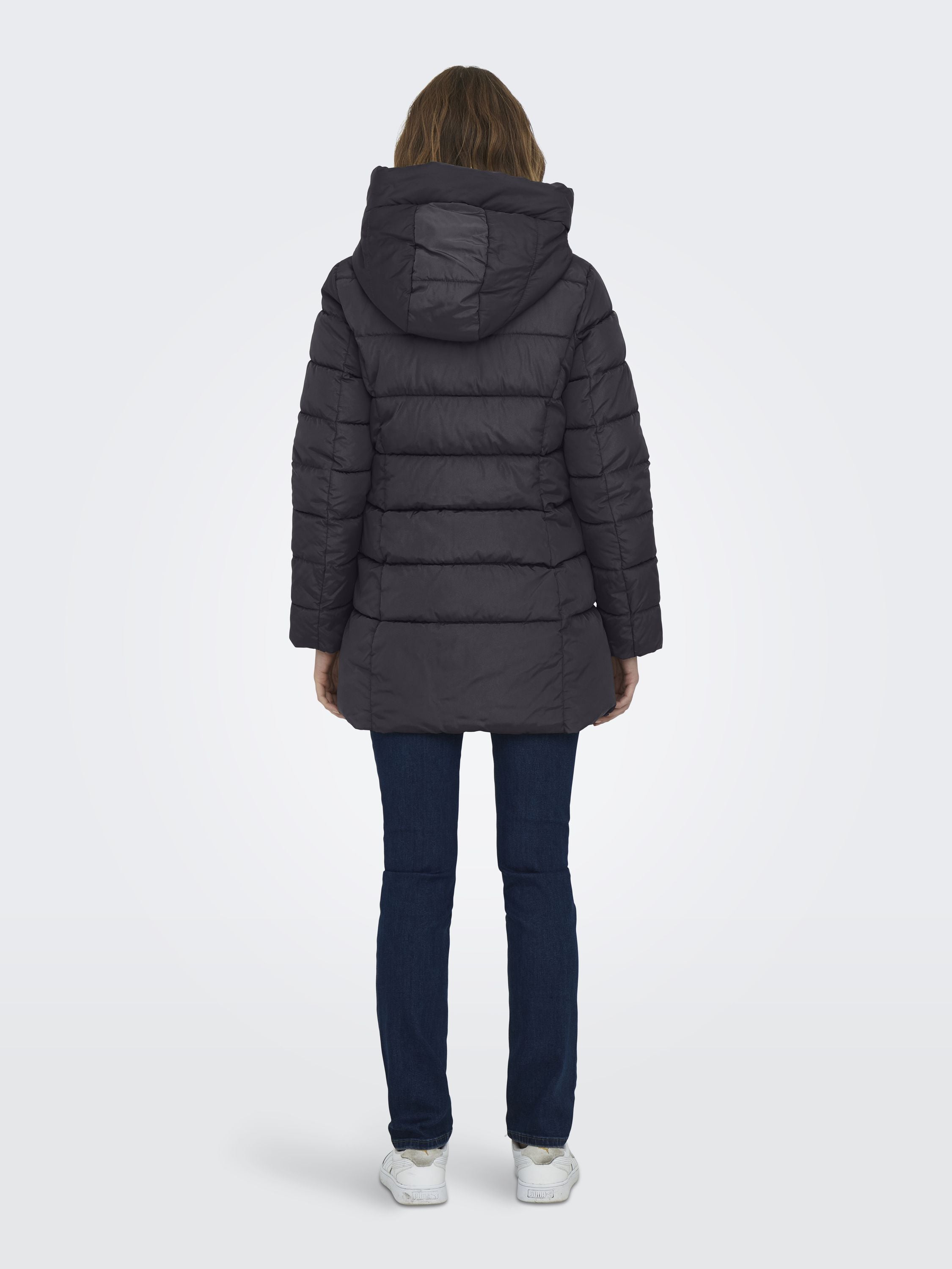 Steppmantel LINA - Blackened Pearl - Schwarz
