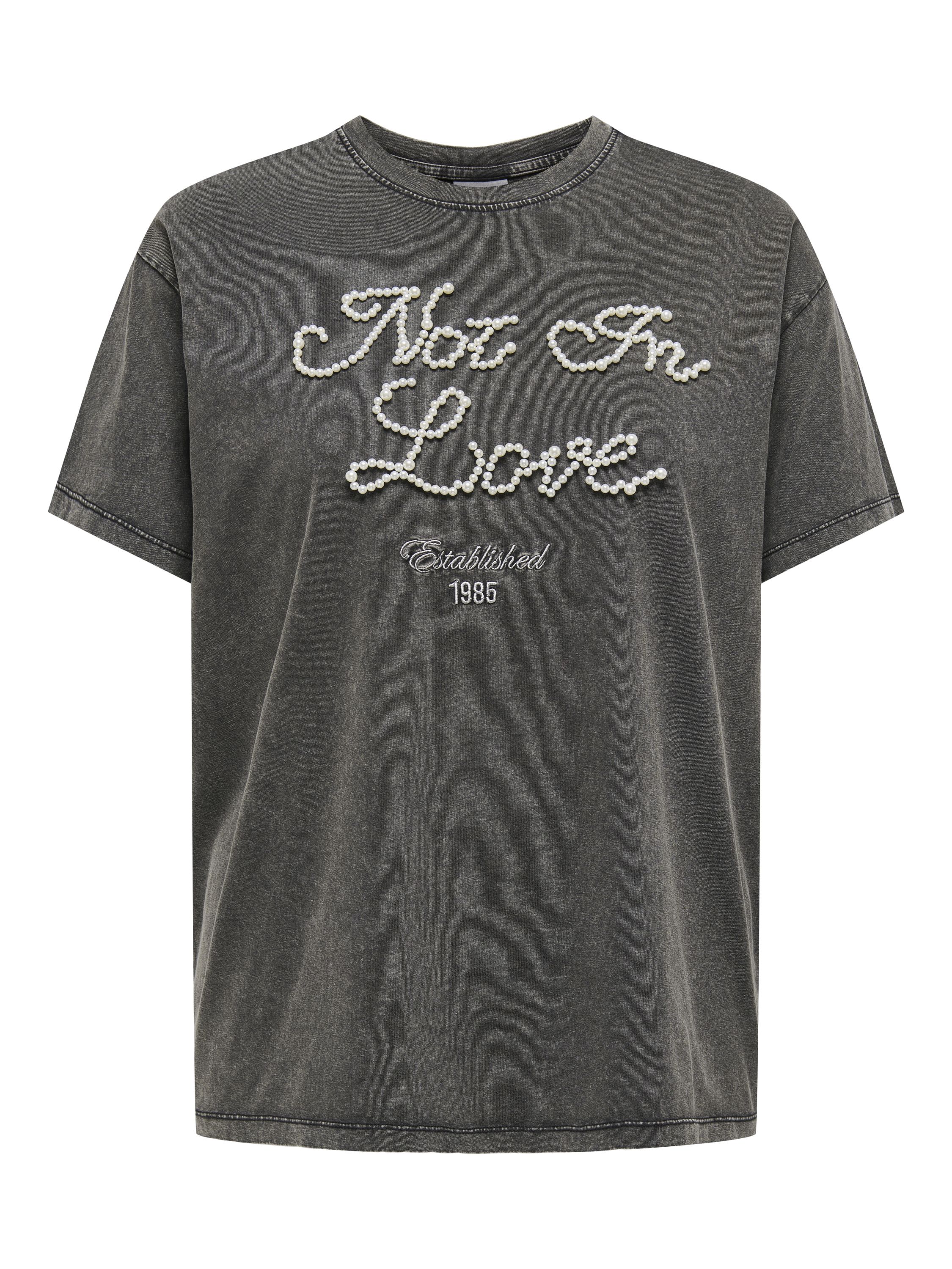 Not in love front+ detai - Grau
