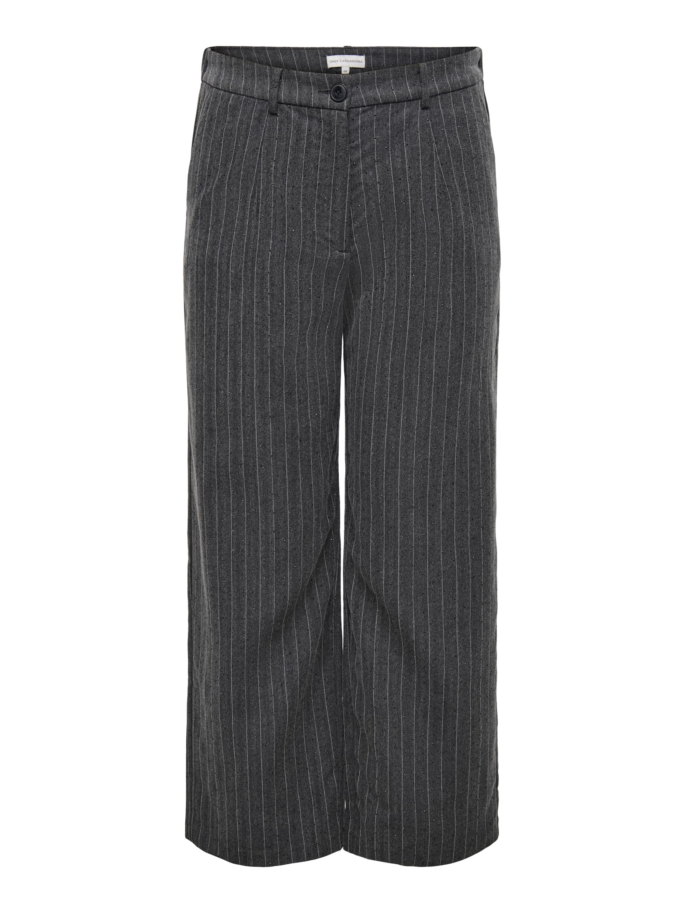 PINSTRIPE W. - Grau