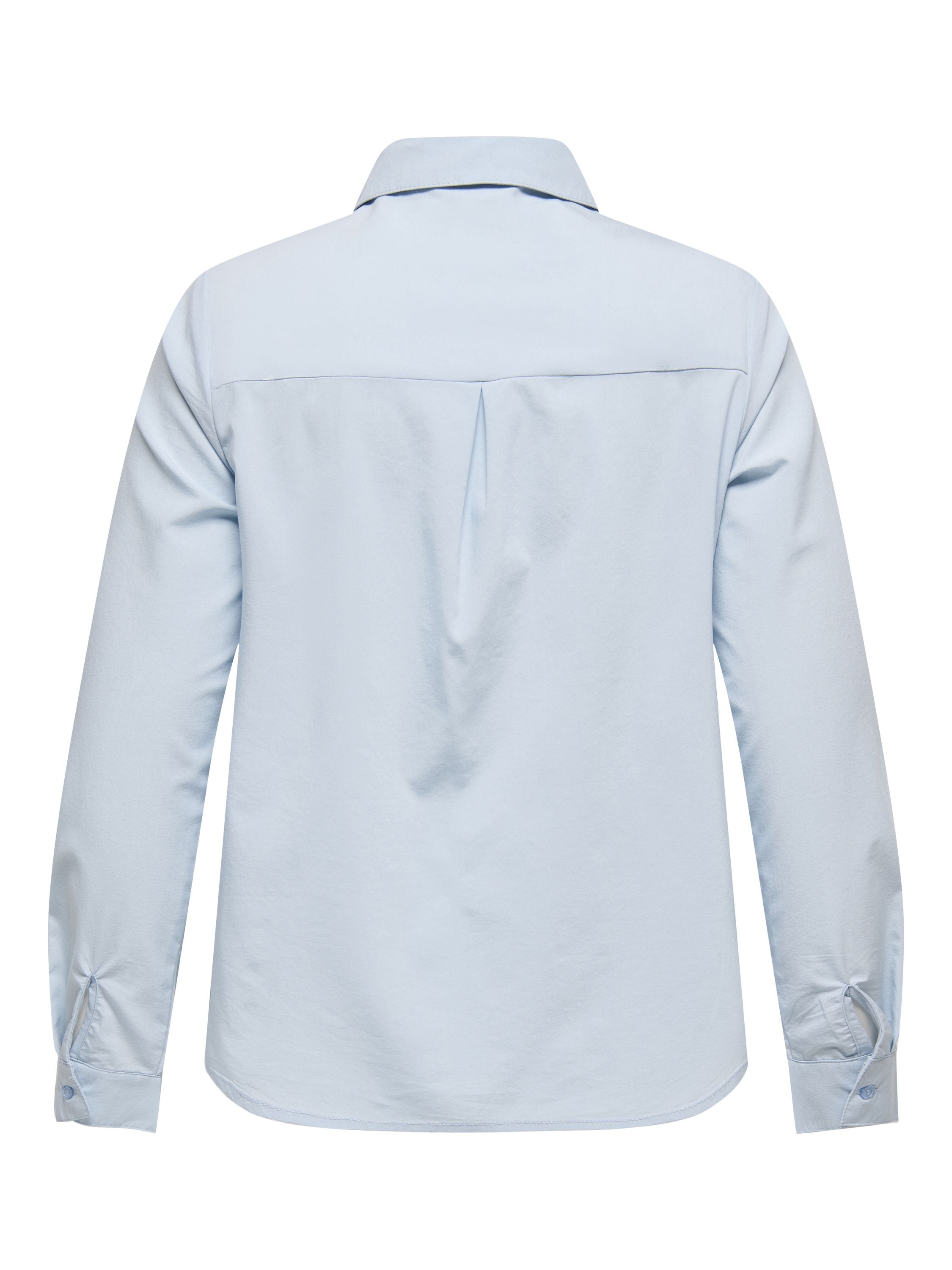 Bluse aus Lyocellmix - Cashmere Blue - Blau
