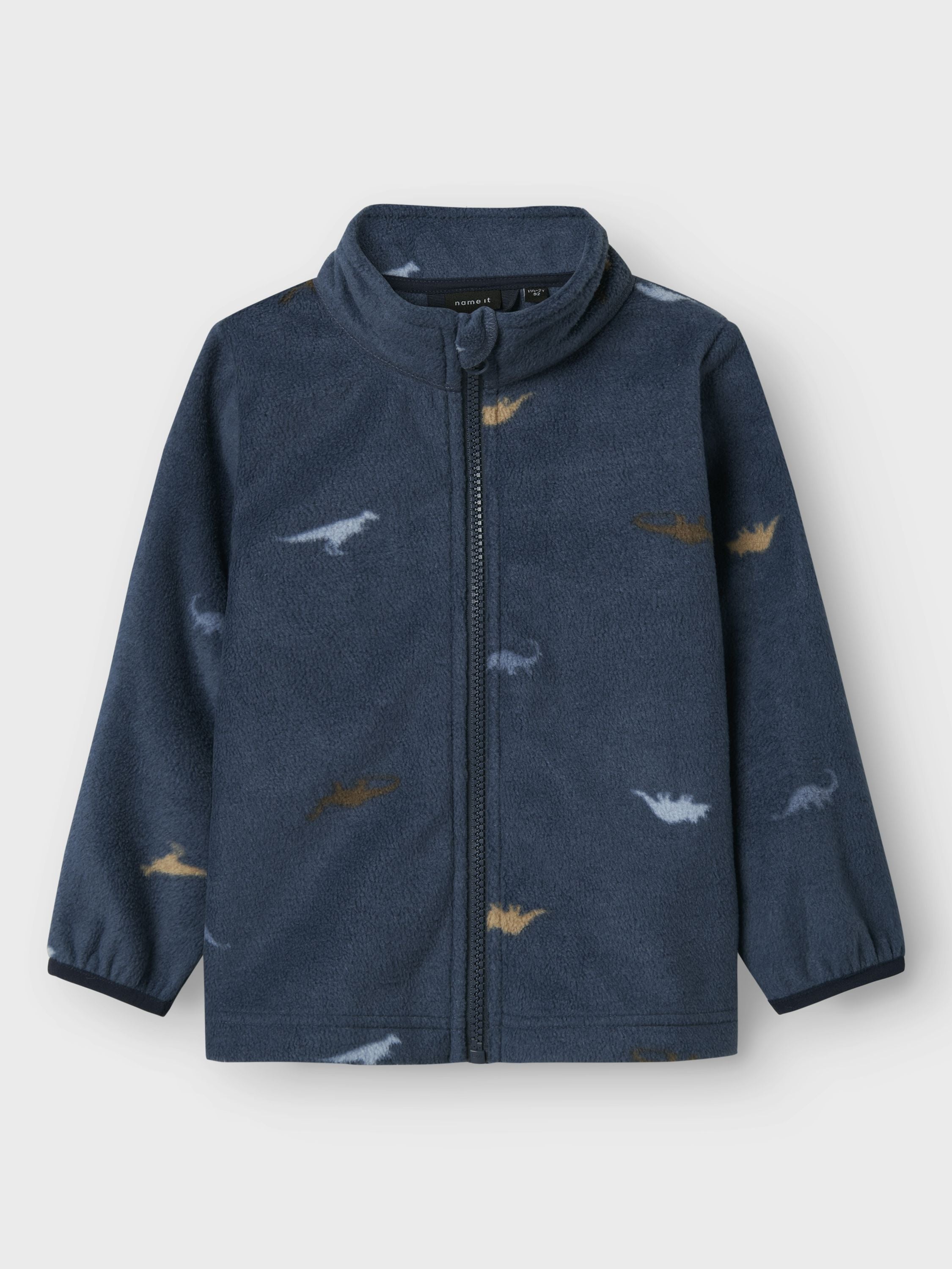 Fleecejacke gemustert - Spellbound - Blau