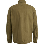 Übergangsjacke mit Stehkragen - 6401-Dusty Olive - Khaki