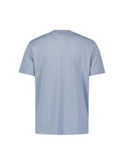 T-Shirt aus Baumwolle - 138-Dusty Blue - Blau