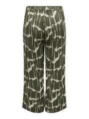 Hose Loose fit - Forest Night/TIE DYE STRIPE - Grün
