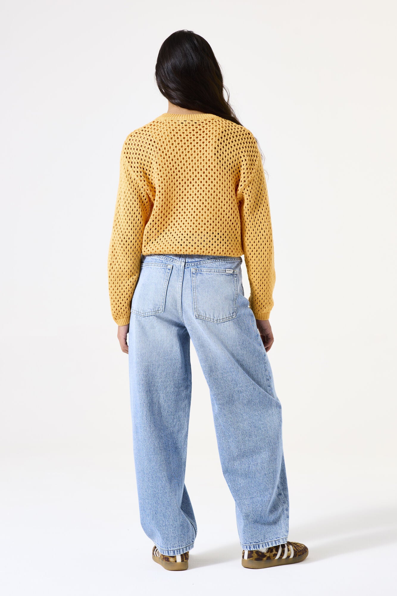 Jeans Tapered Fit - 6879-light used - Blau