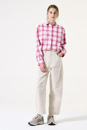 Cordhose aus Baumwolle - 4294-whitecap - Creme