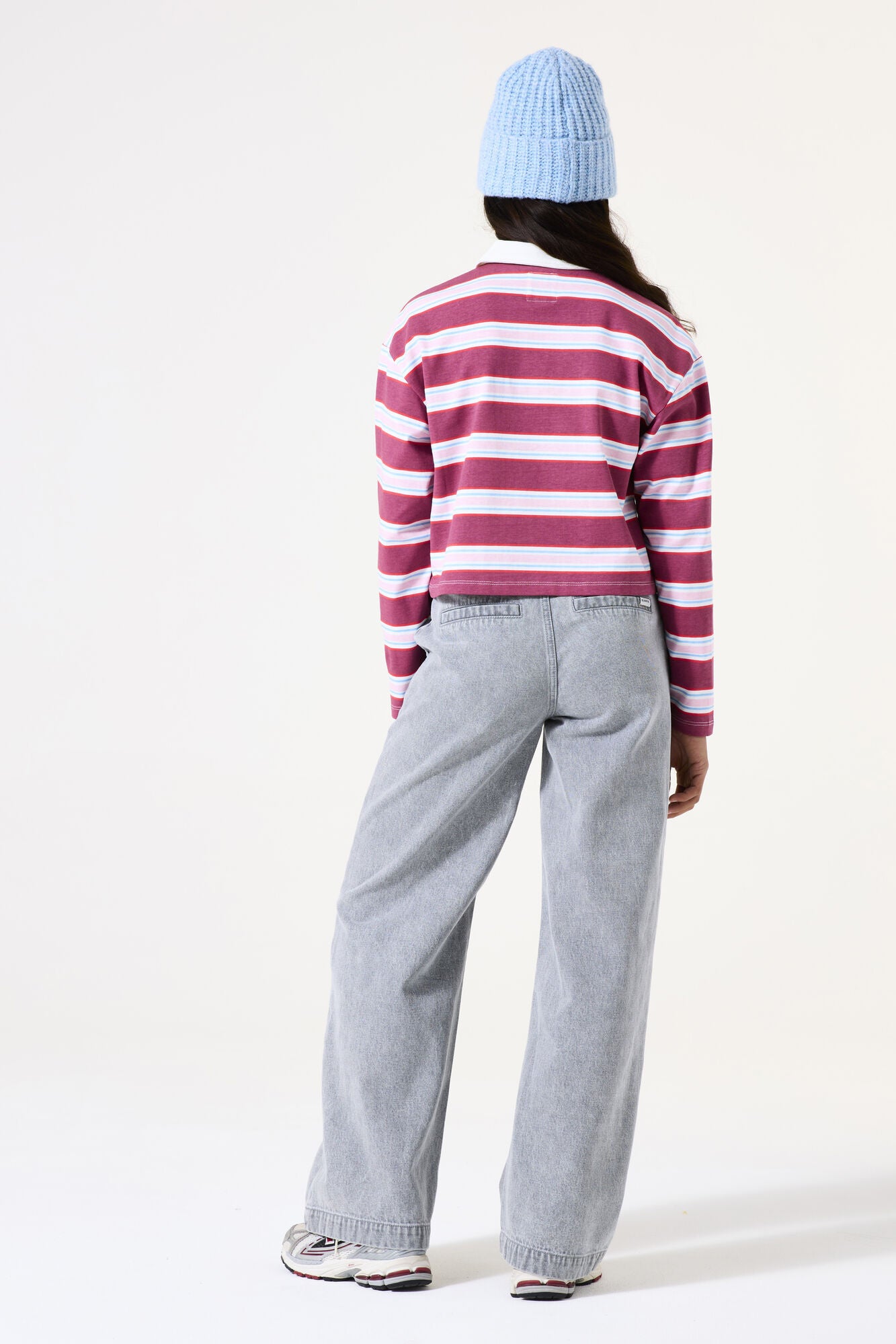 Poloshirt aus Baumwolle - 6907-plum rose - Rosa