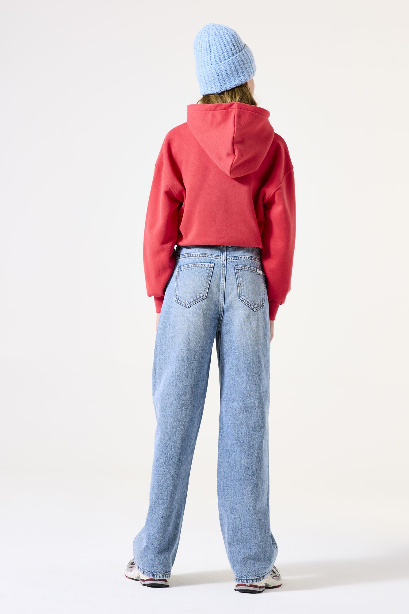 Sweatshirt aus Baumwolle - 3016-chili red - Rot