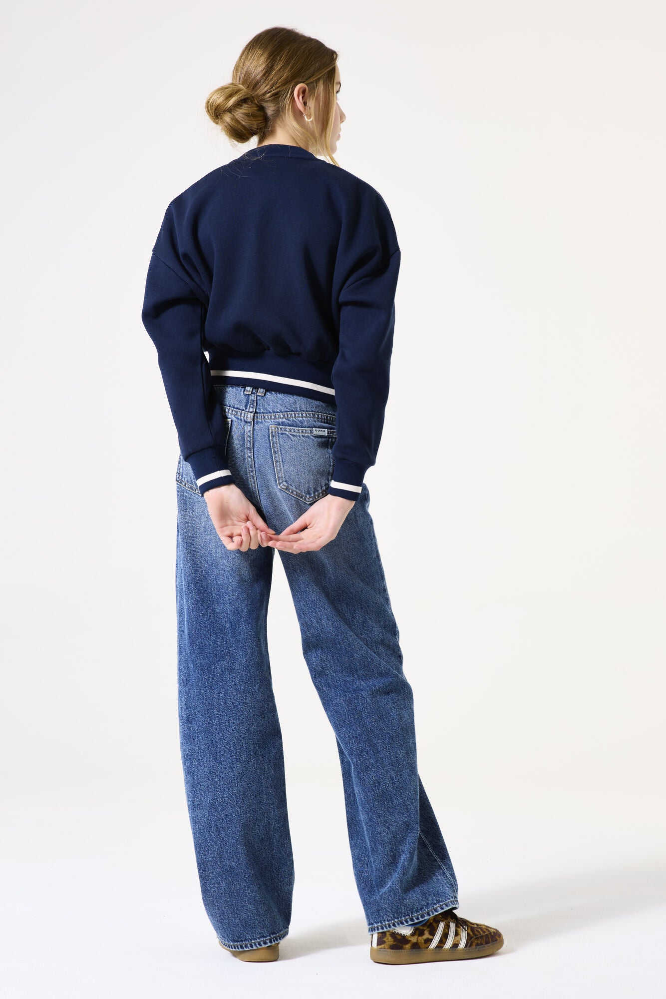 Jeans Straight Leg - 7349-medium used - Blau