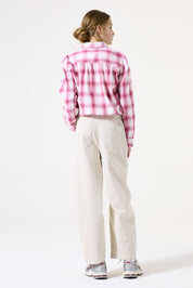 Cordhose aus Baumwolle - 4294-whitecap - Creme