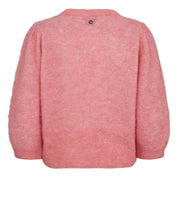 Strickpullover aus Woll-Mix - 2696 - Pink