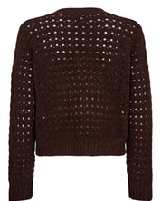 Cardigan aus Woll-Mix - 5698 - Braun