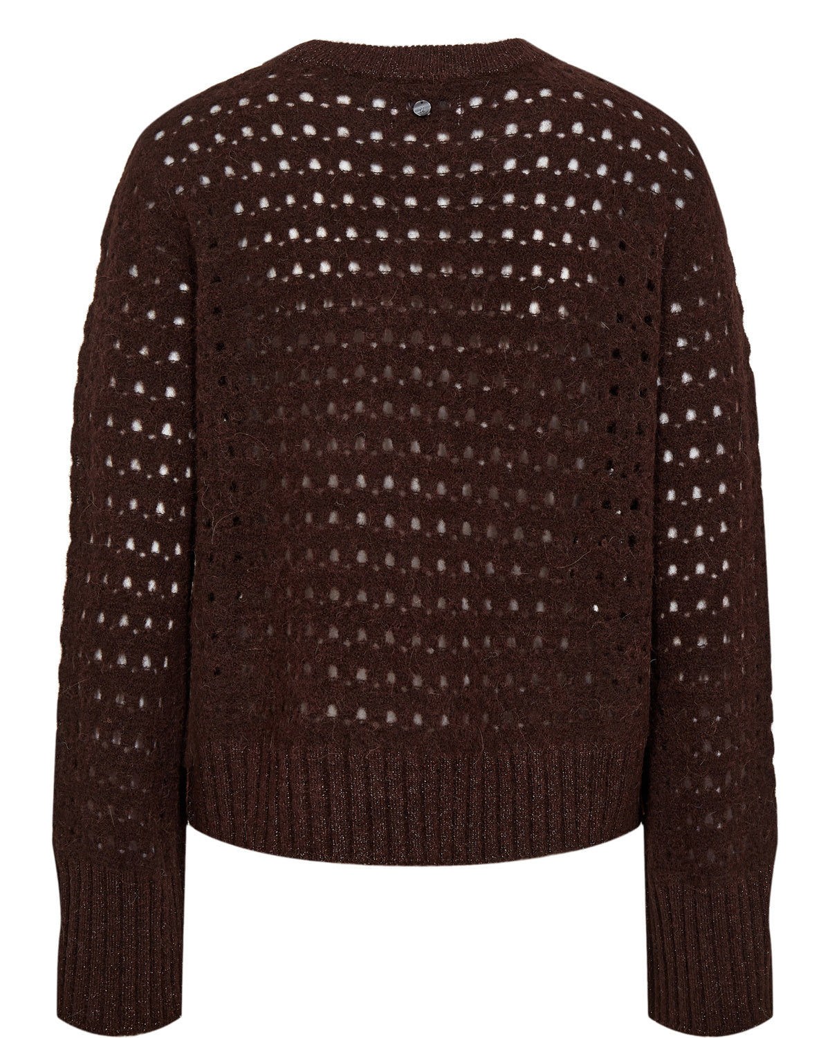 Strickpullover aus Woll-Mix - 5698 - Braun