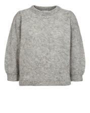 Strickpullover aus Woll-Mix - 0510 - Grau