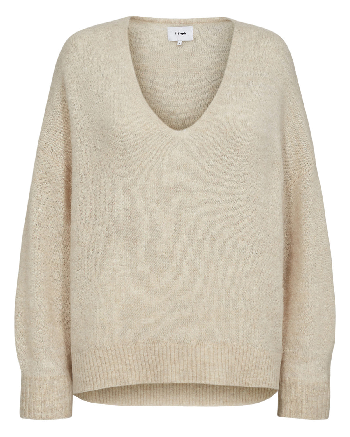 Strickpullover NURIETTE aus Wollmix - 0547 - Beige
