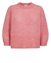 Strickpullover aus Woll-Mix - 2696 - Pink