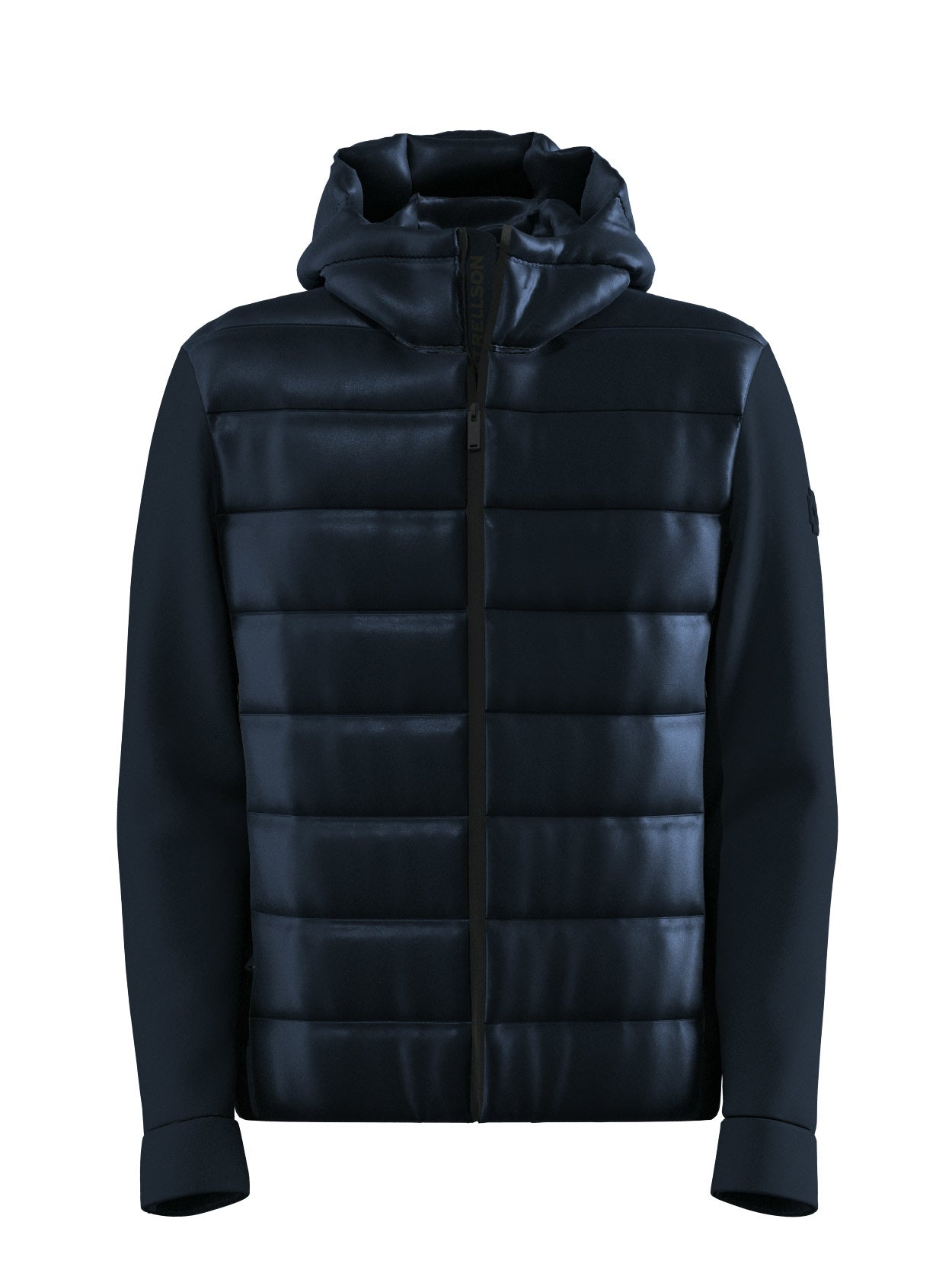 Steppjacke mit Kapuze - 401 - Blau