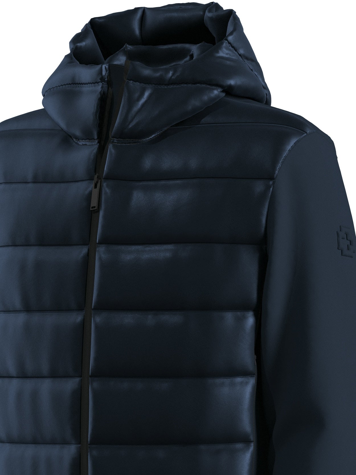 Steppjacke mit Kapuze - 401 - Blau