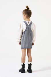 Jeanskleid - 9135-medium used - Grau