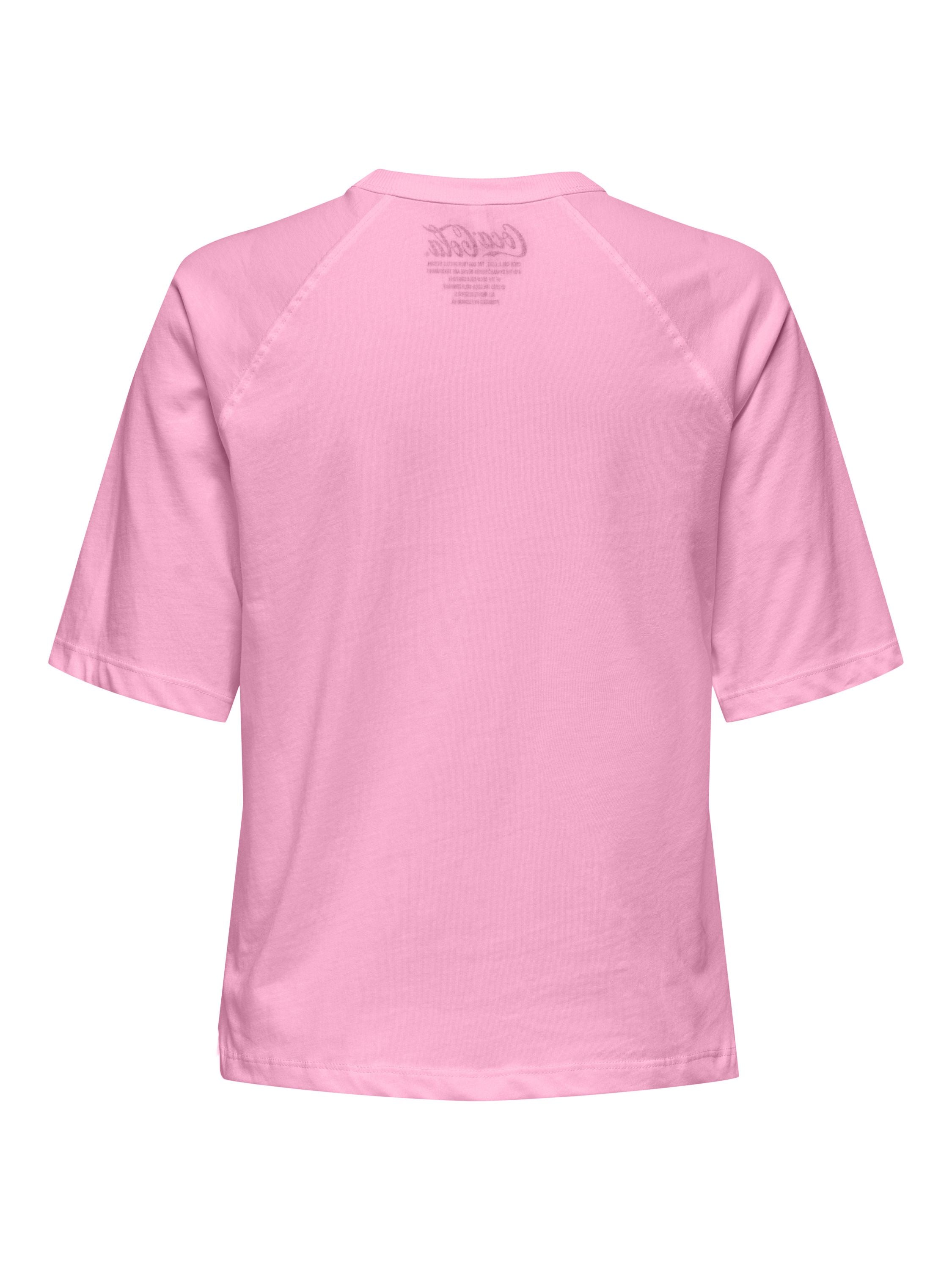 T-Shirt COCA COLA aus Bio-Baumwolle - Sachet Pink/SANTAAND DEER - Pink