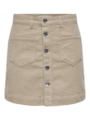 Cordrock Midi AMAZING - Goat - Grau