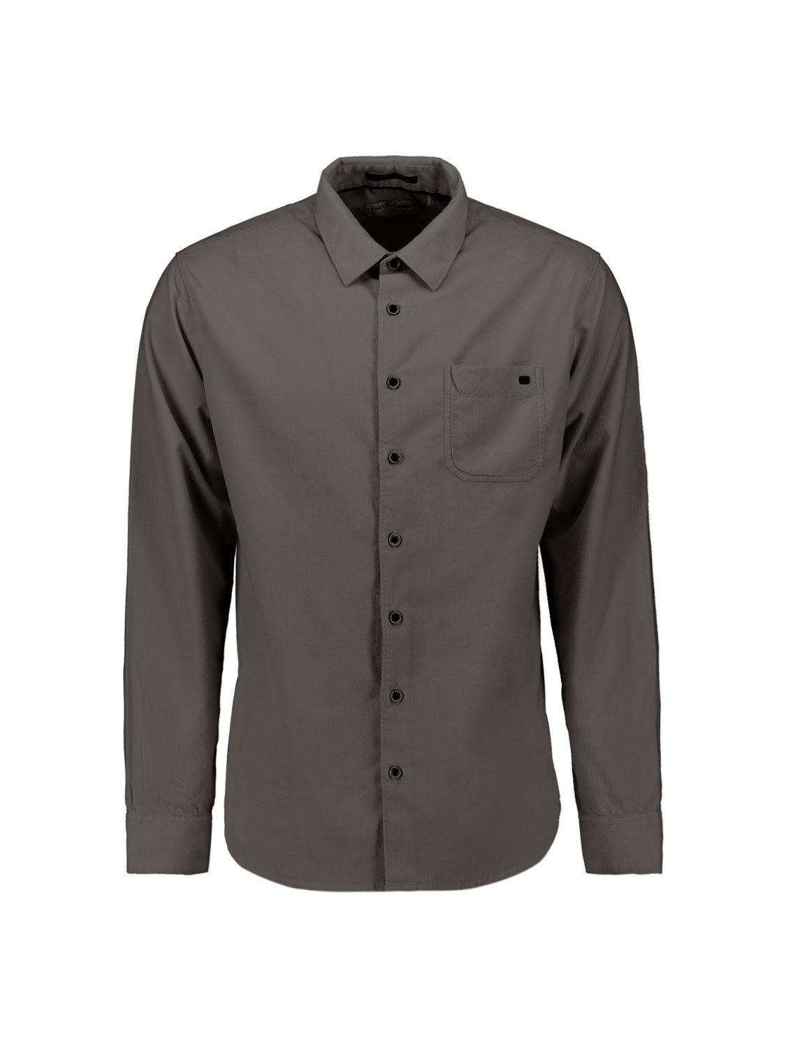 Freizeithemd Regular Fit - 118-Dark Clay - Grau