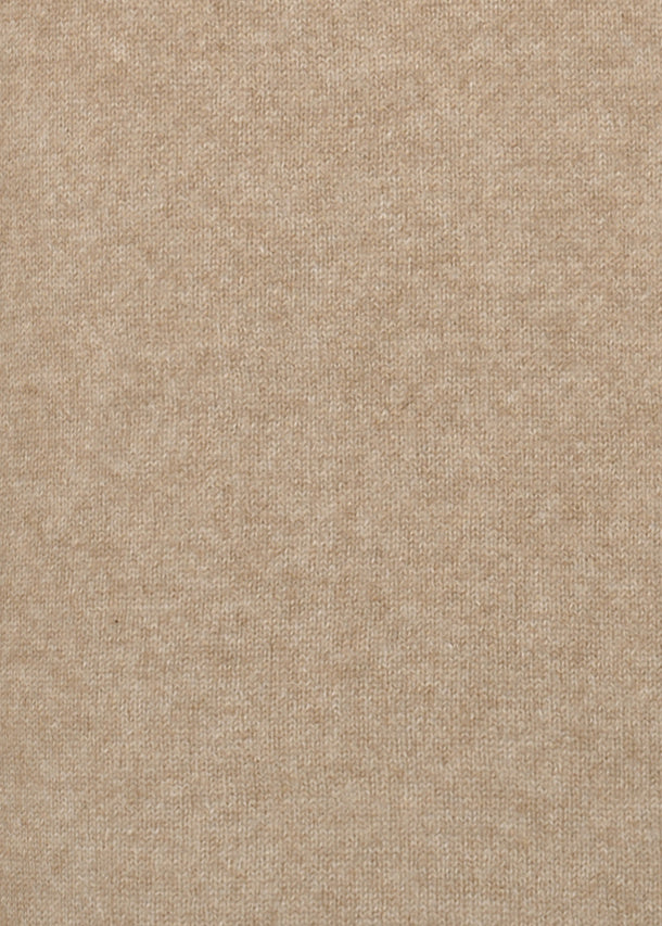 Strickpullover aus Kaschmir - 205 205 CAMEL MEL. - Beige