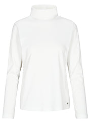 Langarmshirt mit Rollkragen - 102 102 OFFWHITE - Weiß