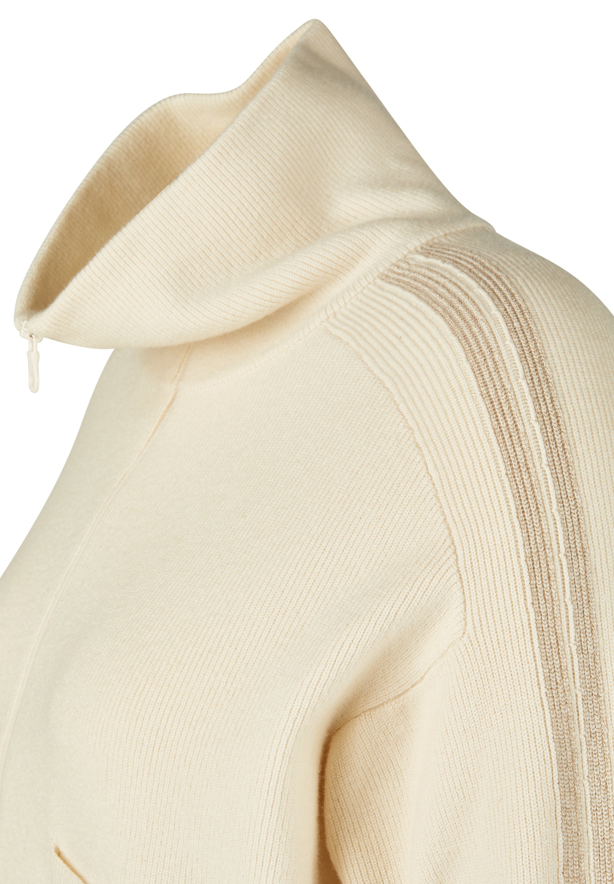 Strickpullover LEO LOVE Cropped Fit - 5608-Elfenbein - Creme