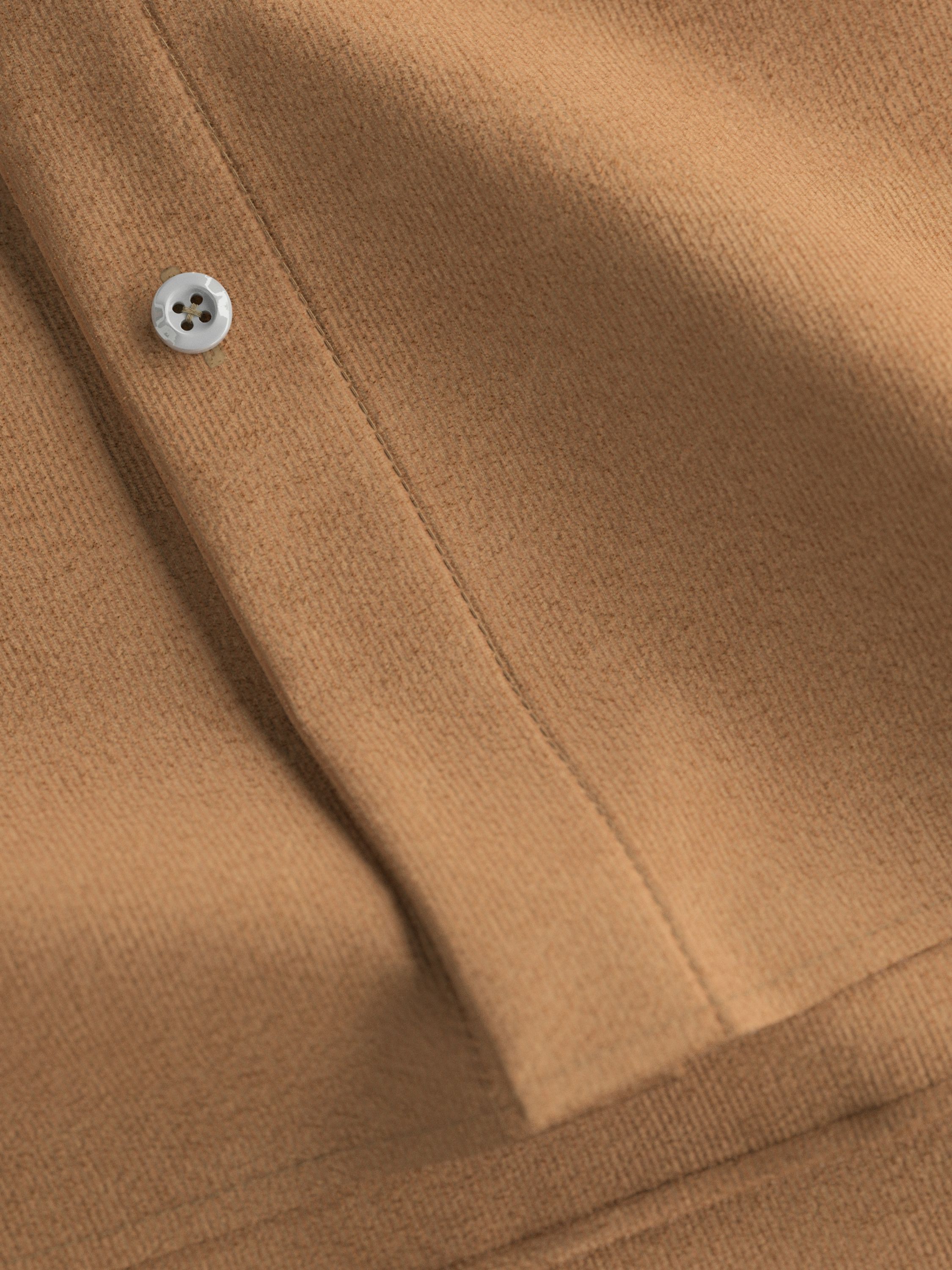 Hemd COREY Regular Fit aus Cord - 263 - Beige