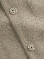 Overshirt aus Wolle - 270 - Beige
