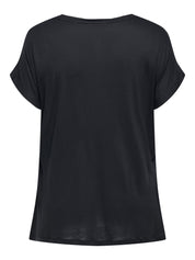 T-Shirt mit Print - Black/ABSTRACT - Schwarz