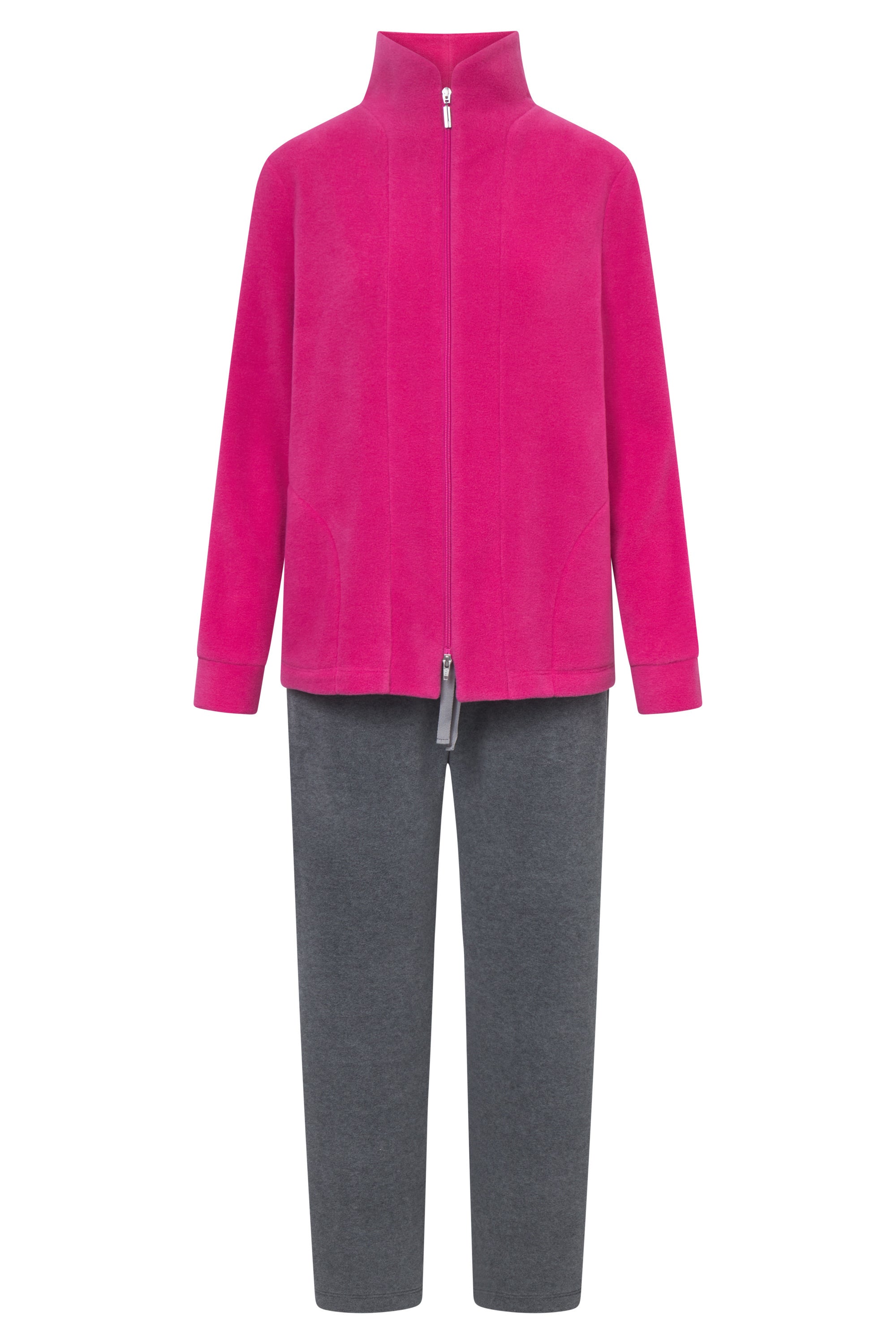 Jogginganzug mit Stehkragen - 16440 - Pink