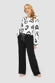 Jogginghose Wide Leg - 10995 - Schwarz