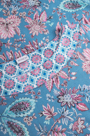 Schlafkleid aus Baumwollmix - 16541 - Blau