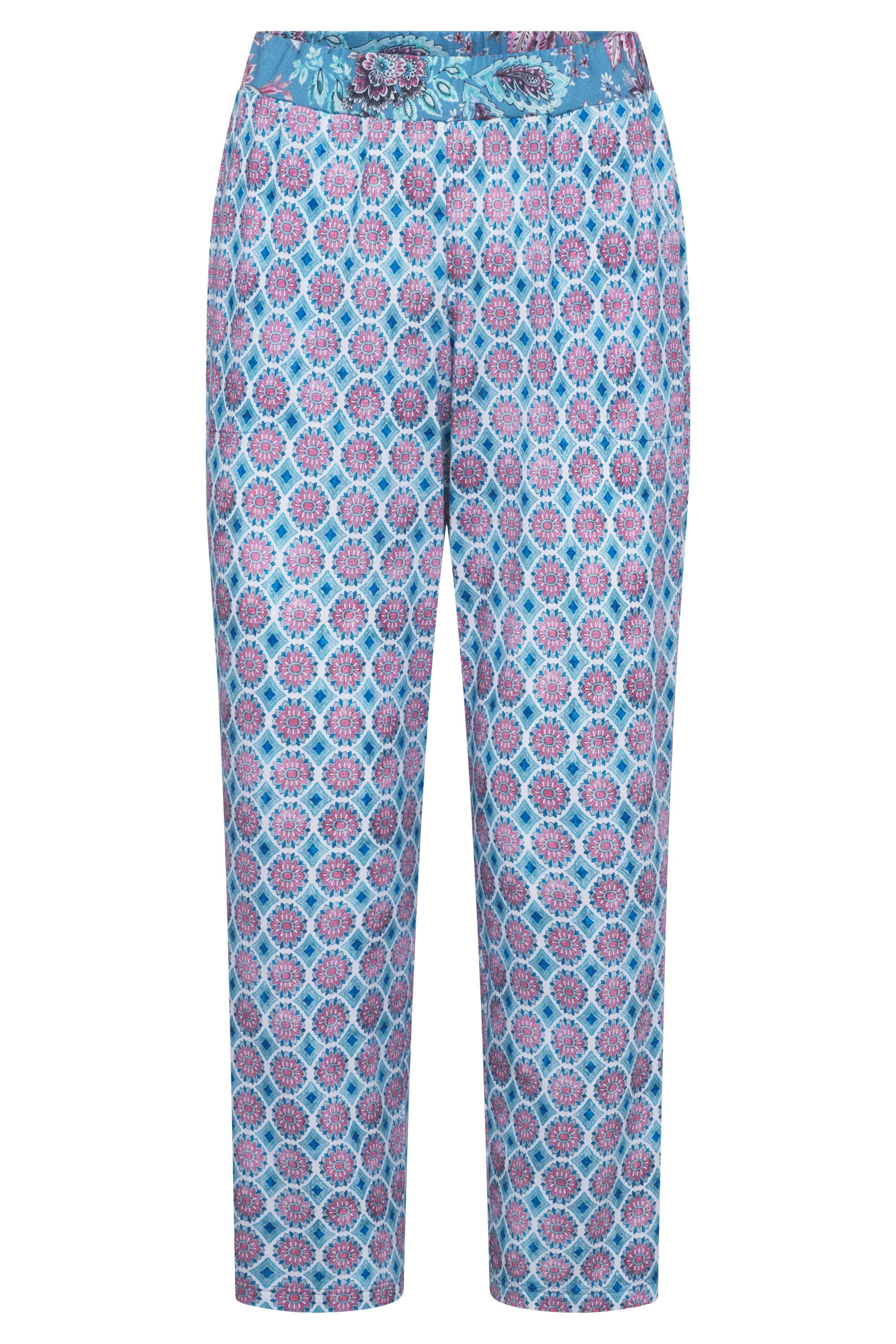 Schlafhose aus Baumwollmix - 16718 - Blau