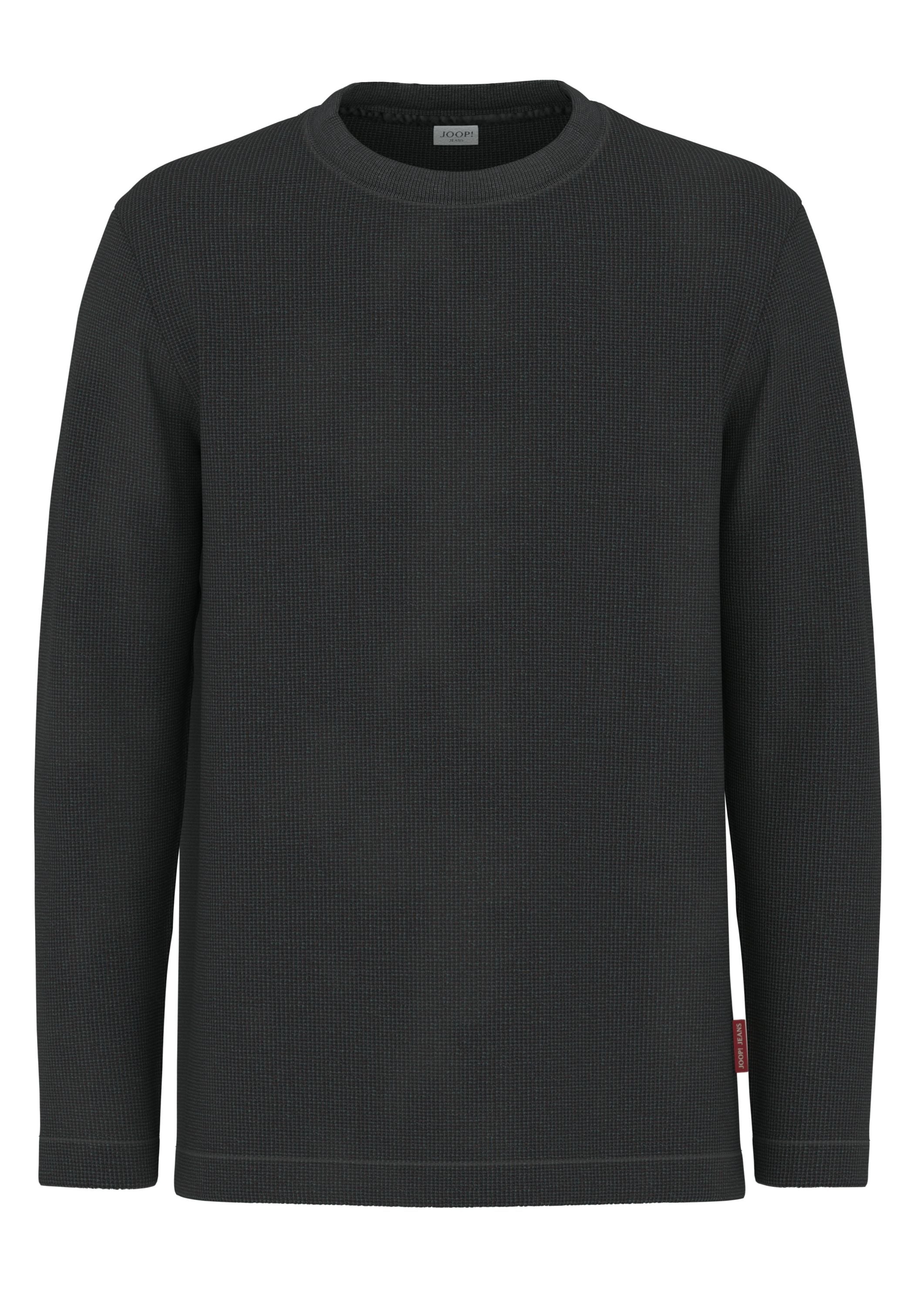 Strickpullover aus Baumwolle - 001-Black - Schwarz
