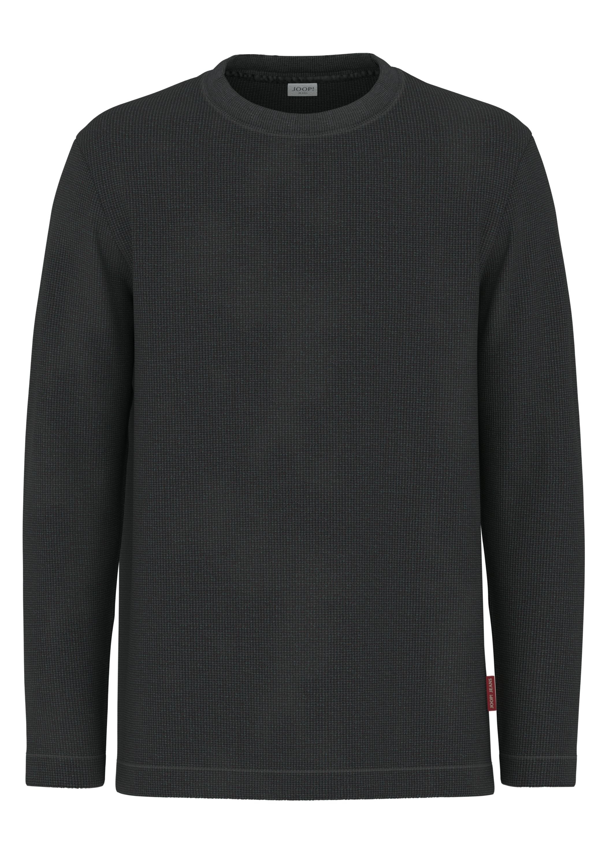 Strickpullover aus Baumwolle - 001-Black - Schwarz