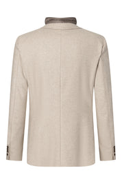 Sakko Slim Fit aus Wollmix - 270 - Beige