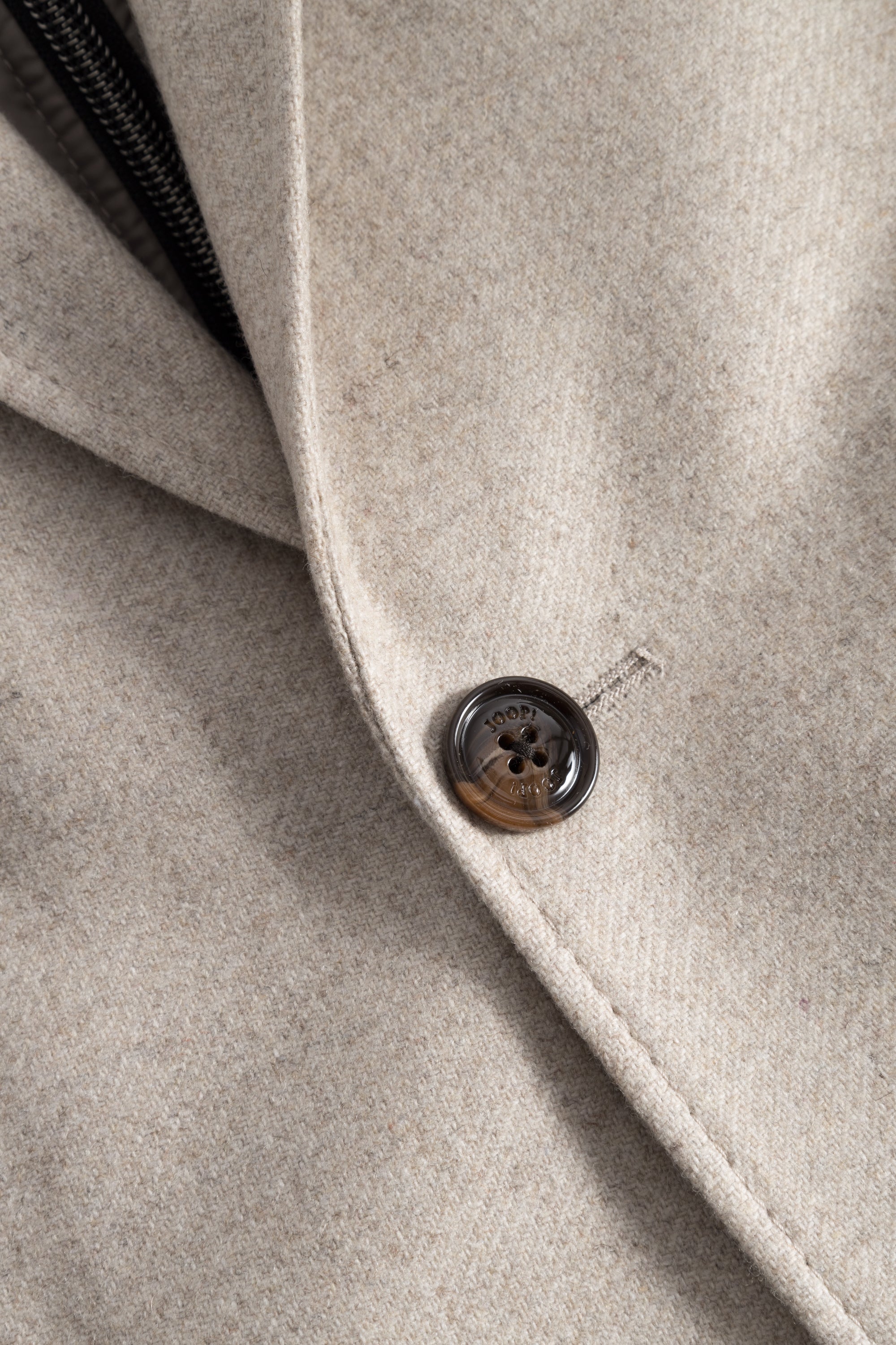 Sakko Slim Fit aus Wollmix - 270 - Beige