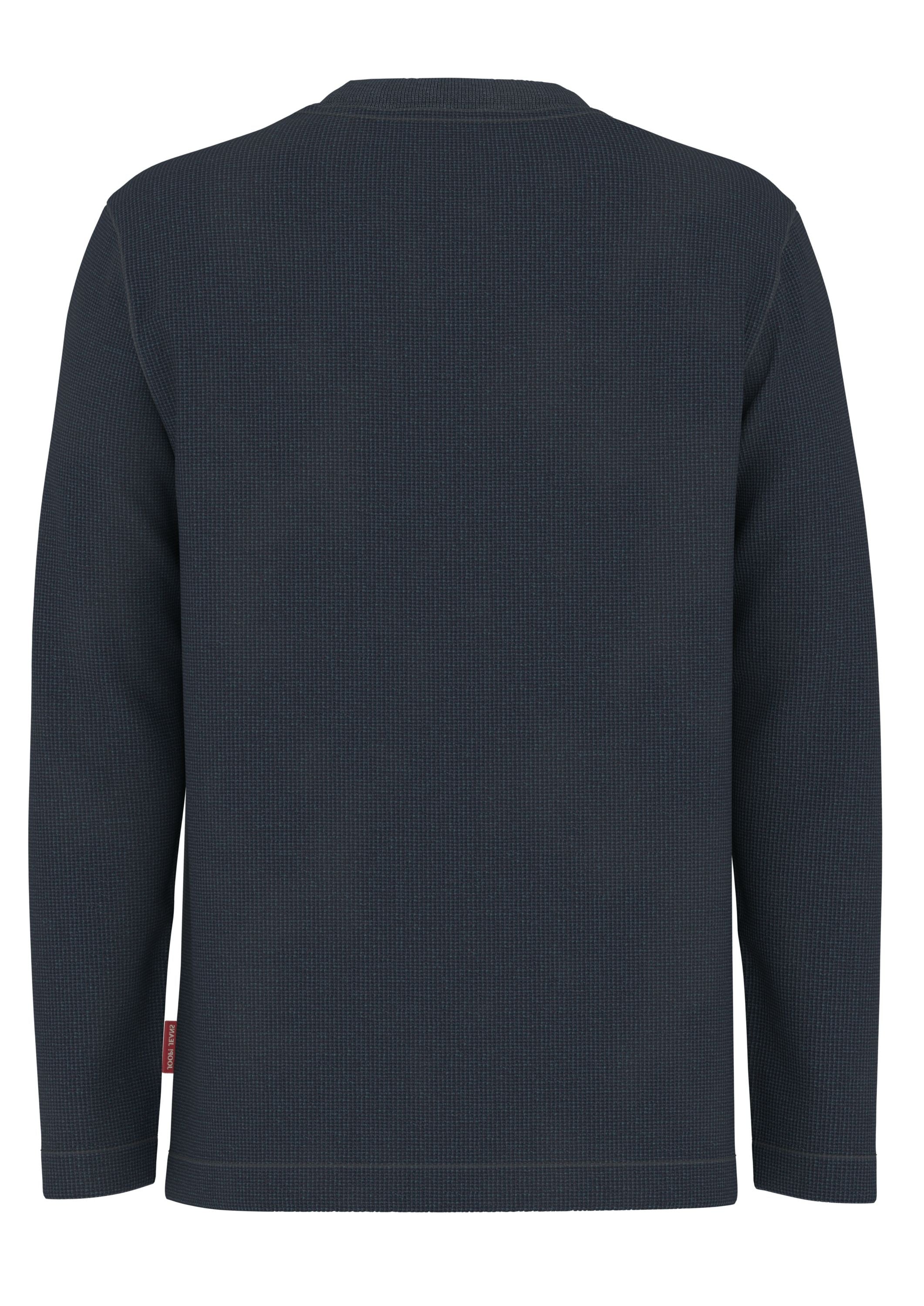 Strickpullover aus Baumwolle - 405-Dark Blue - Blau