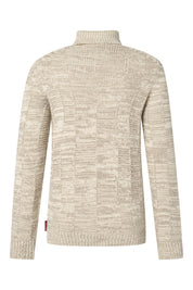 Strickpullover aus Baumwollmix - 262-Medium Beige - Beige