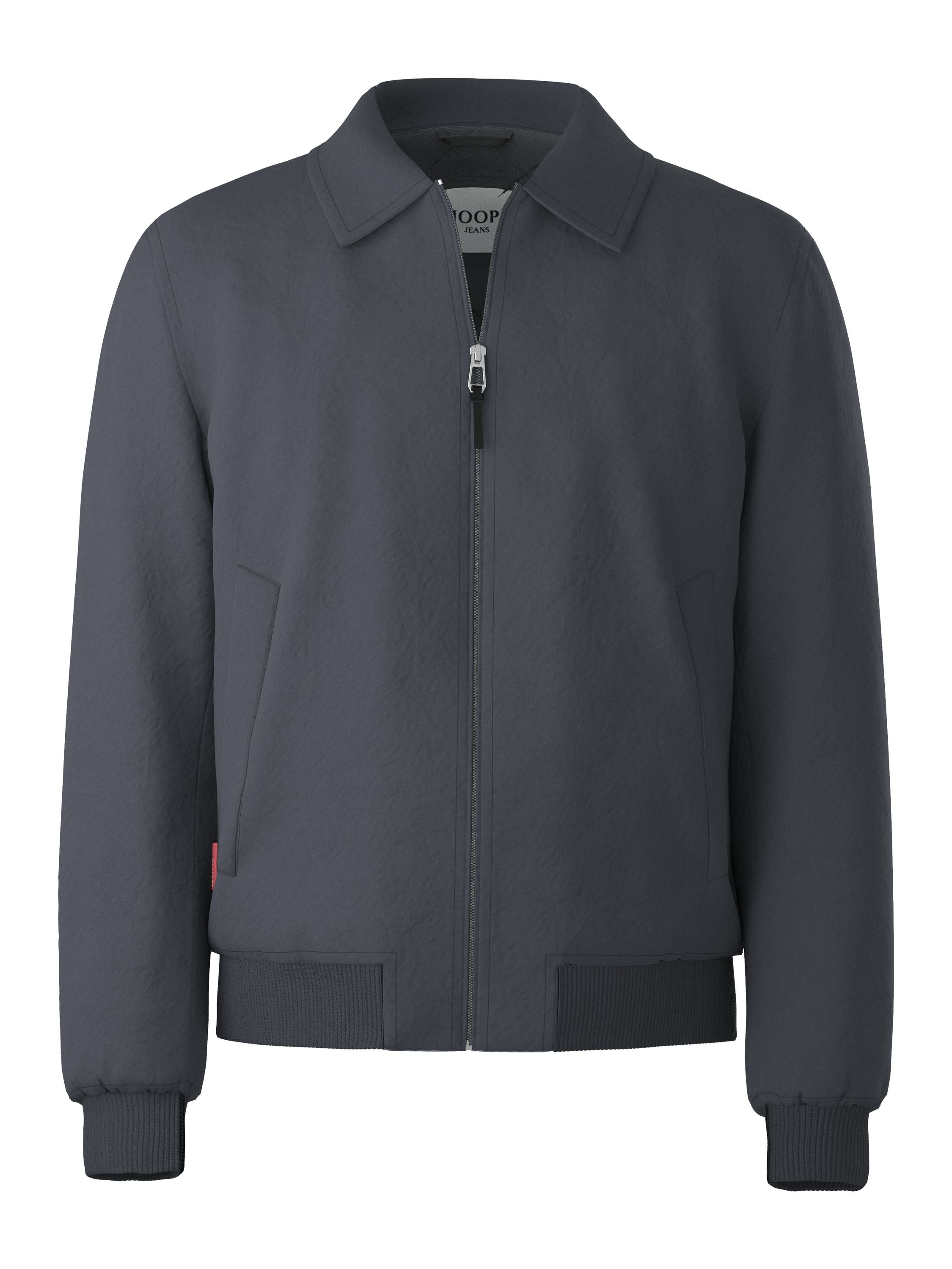 Bomberjacke BRADY mit aufliegendem Kragen - 402-Dark Blue - Blau