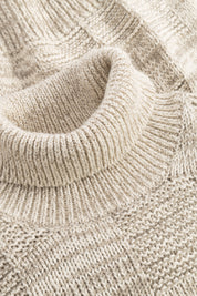 Strickpullover aus Baumwollmix - 262-Medium Beige - Beige