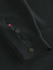 Cordovershirt aus Baumwolle - 401-Dark Blue - Blau