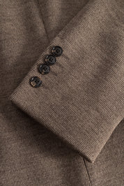 Sakko Slim Fit mit Stehkragen - 279 - Braun