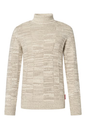 Strickpullover aus Baumwollmix - 262-Medium Beige - Beige