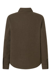 Overshirt aus Wollmix - 320-Bright Green - Khaki