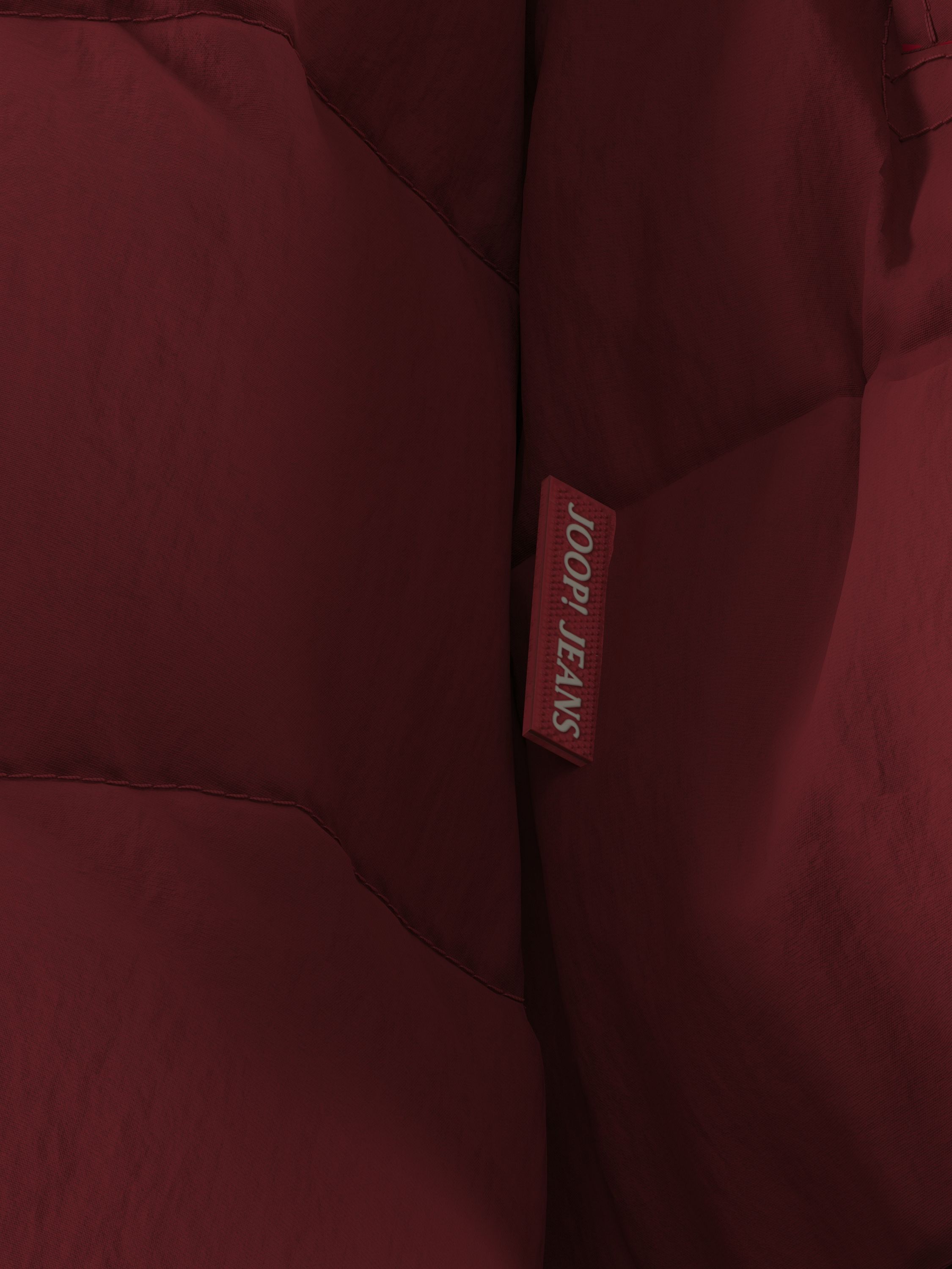 Steppjacke JOSHAS mit abnehmbarer Kapuze - 601-Dark Red - Rot